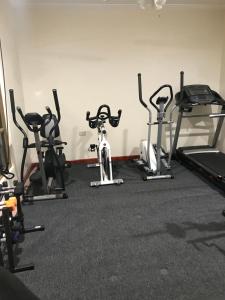 Fitnes oz. oprema za telovadbo v nastanitvi Rayon Hotel