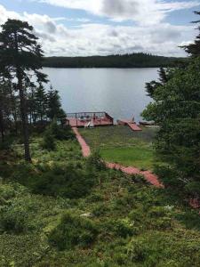 Naturlandskabet i nærheden af feriehuset