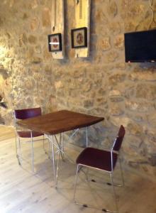 A television and/or entertainment centre at La Cabaña de Bernardina Még 20 kép