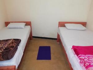 Cama o camas de una habitación en Hello Super Hostel