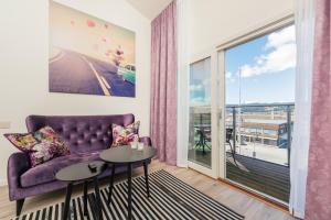Balkón nebo terasa v ubytování Thon Hotel Surnadal