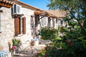 Zahrada ubytování Kavos Psarou Villas