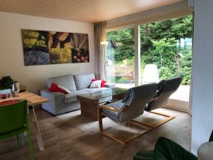Posezení v ubytování Villa des Grues à Filly
