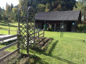 Jardín al aire libre en Haus Hildegard