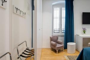 TV a/nebo společenská místnost v ubytování Luxury rooms Paula
