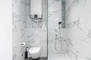 Koupelna v ubytování Luxury rooms Paula