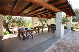 Patio nebo venkovní prostory v ubytování Trulli Boccadoro