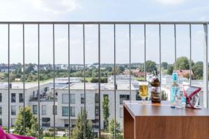 Balkón nebo terasa v ubytování Factory Hotel