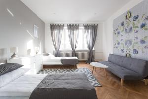 Postel nebo postele na pokoji v ubytování Hostel Zakątek ulica Grunwaldzka