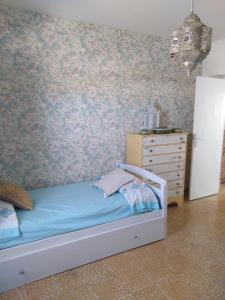 Cama o camas de una habitación en Casa Duplex Estilo Vintage con Hidromasaje muy cerca dela playa y el puerto