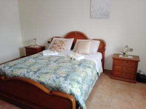 A bed or beds in a room at A Casa Mia