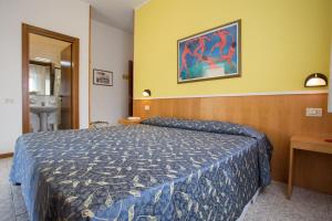 Postel nebo postele na pokoji v ubytování Hotel Benacus