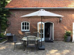 Patio nebo venkovní prostory v ubytování B&B bij Bedaf