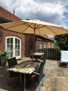 Patio nebo venkovní prostory v ubytování B&B bij Bedaf