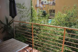 Balkón nebo terasa v ubytování Mandarin Wellness Apartman