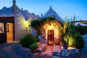 Zahrada ubytování B&B Mandorla Amara