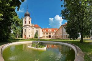 Bazén v ubytování Adela´s Czech Village House nebo v jeho okolí