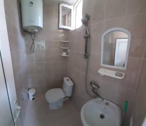Vonios kambarys apgyvendinimo įstaigoje Green house Ureki