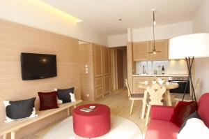 Kuchyňa alebo kuchynka v ubytovaní Falkensteiner Residences edelweiss
