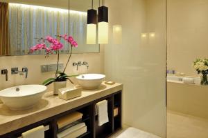 Koupelna v ubytování Himalayas Hotel Shanghai