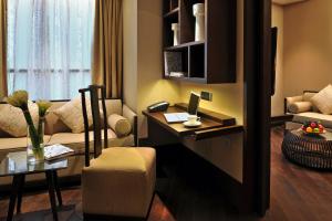 Posezení v ubytování Himalayas Hotel Shanghai