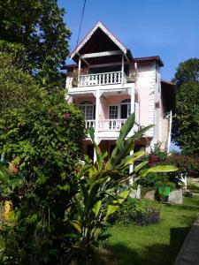 Vrt pred nastanitvijo Firefly Beach Cottages