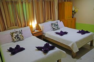 Postel nebo postele na pokoji v ubytování Hwan Dynasty Suite + 37 fotografií