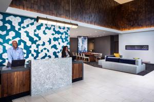 Televiisor ja/või meelelahutuskeskus majutusasutuses Hyatt Place Poughkeepsie - Hudson Valley