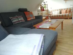 Posezení v ubytování Ferienwohnung Gätcke