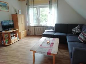 Posezení v ubytování Ferienwohnung Gätcke