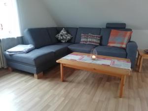Posezení v ubytování Ferienwohnung Gätcke