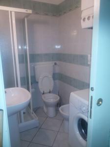 Koupelna v ubytování Hotel Bruna