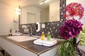 Koupelna v ubytování Hotel Garni Inselparadies Zingst