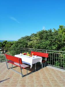 Balkón nebo terasa v ubytování Holiday Home Perlica