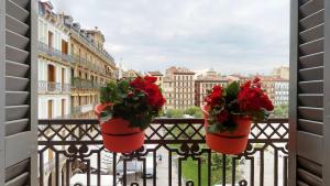 A balcony or terrace at Pozo by clabao