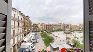 A general view of Pamplona or a view of the city taken from Az apartmant