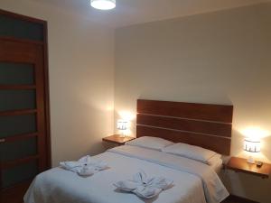 Postel nebo postele na pokoji v ubytování Hotel La Posada de Francisca
