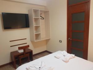 Postel nebo postele na pokoji v ubytování Hotel La Posada de Francisca