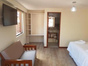 Postel nebo postele na pokoji v ubytování Hotel La Posada de Francisca