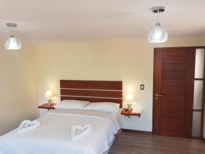 Postel nebo postele na pokoji v ubytování Hotel La Posada de Francisca