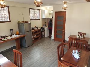 Kuchyň nebo kuchyňský kout v ubytování Hotel La Posada de Francisca