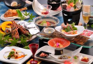 Refeições no ryokan ou nas proximidades