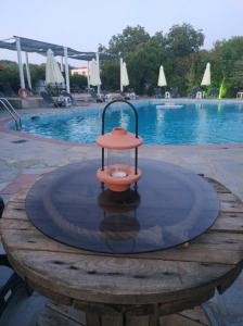Bazén v ubytování Aquarius Hotel nebo v jeho okolí