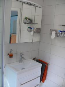 Koupelna v ubytování Gästezimmer in Aspach