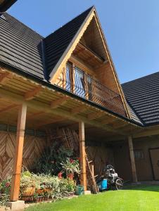 Budynek, w którym mieści się apartament