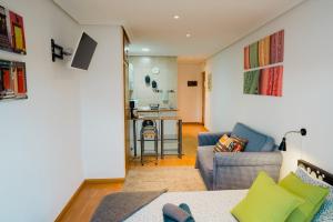 Posezení v ubytování Apartamento Moderno, Madrid Centro