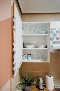 Kuchyň nebo kuchyňský kout v ubytování Apartamento Moderno, Madrid Centro + 37 fotografií