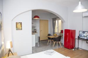 Η κουζίνα ή μικρή κουζίνα στο Lemon Tree boutique apartments - Private pool