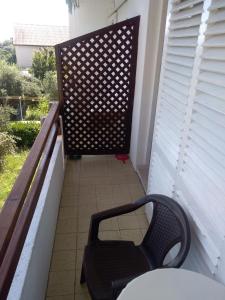 Balkón nebo terasa v ubytování Apartmants Emy