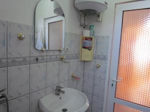 Koupelna v ubytování Hotel Germenji